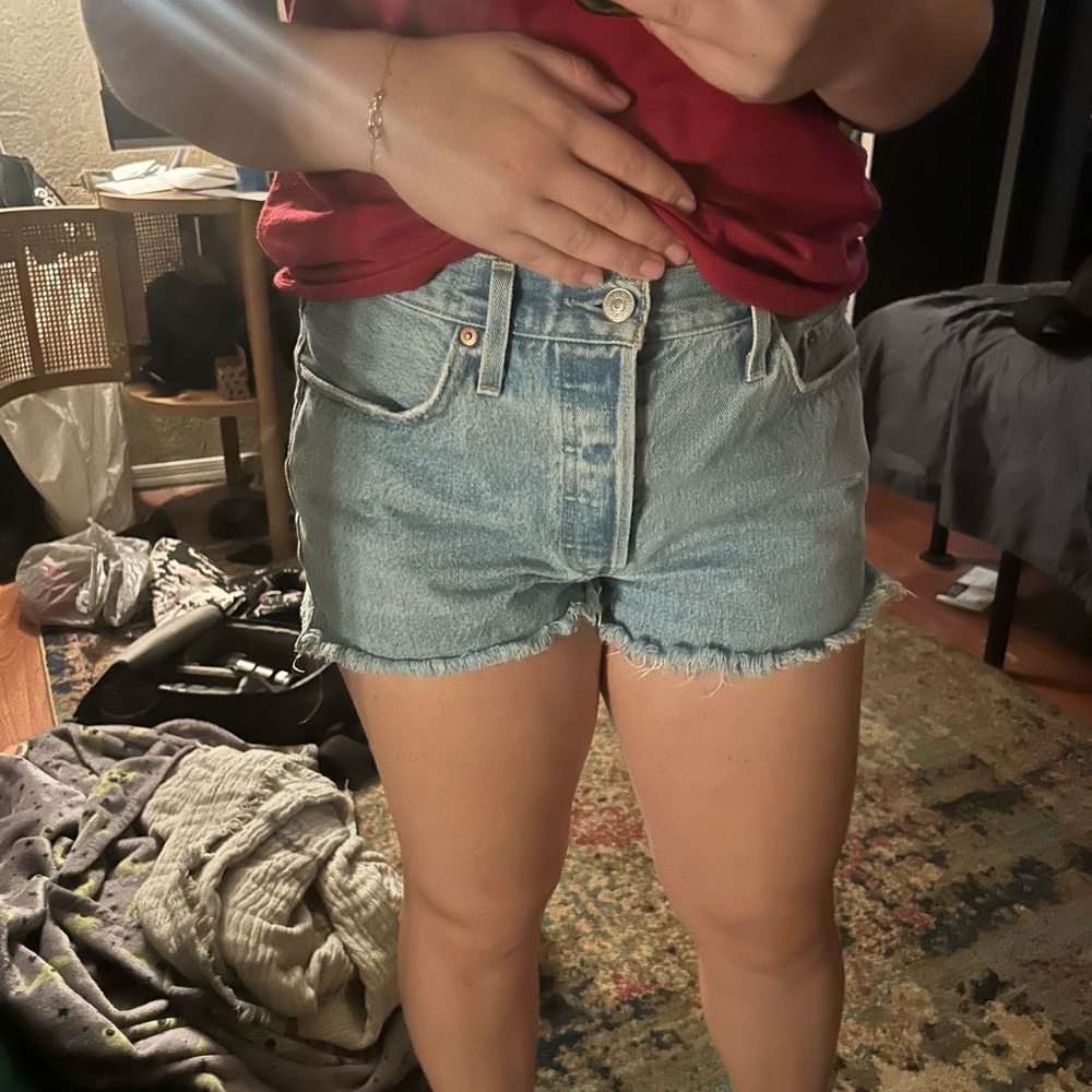 Denim Blue Women Shorts